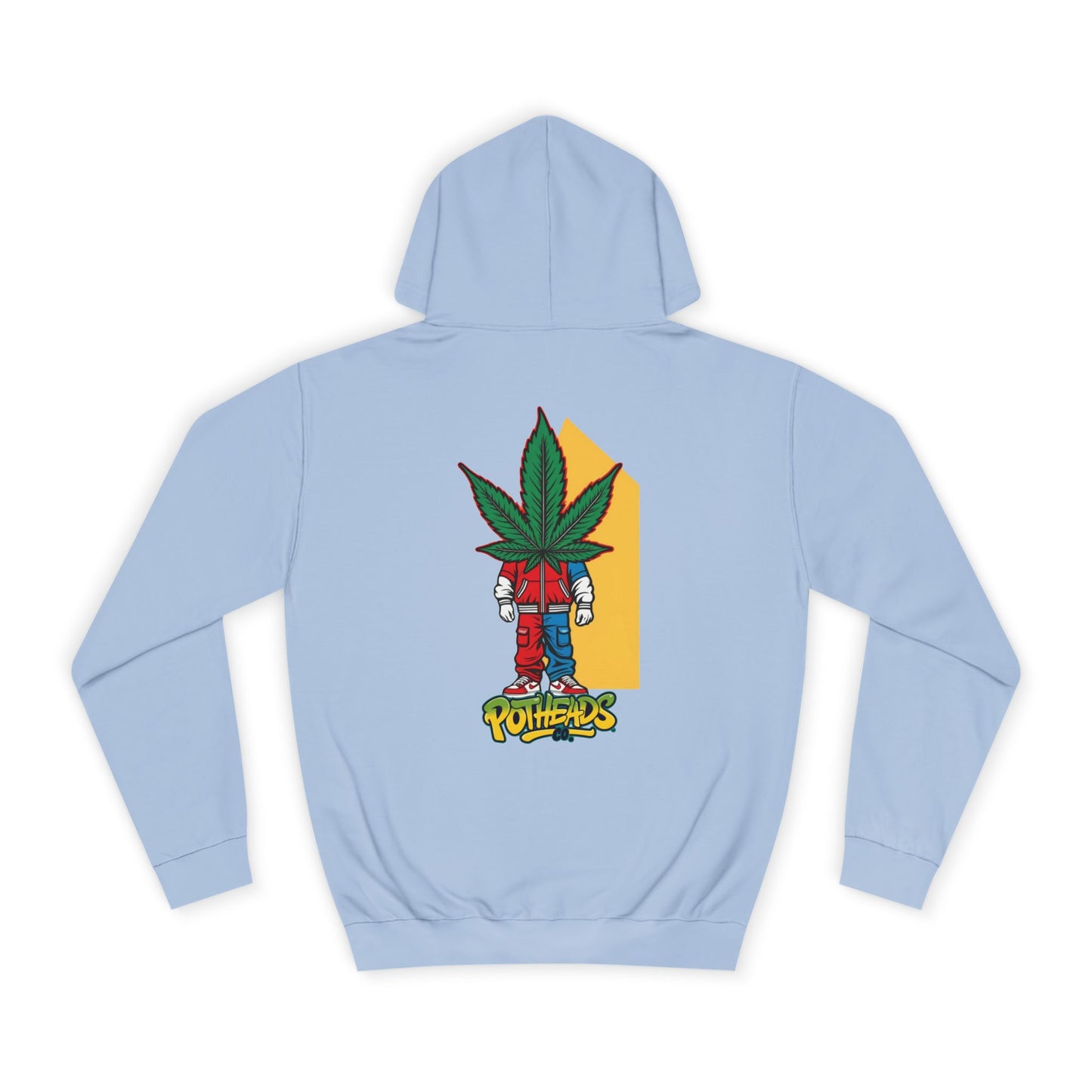 Pothead Unisex Hoodie - Red&Blue PotHeads Co Design